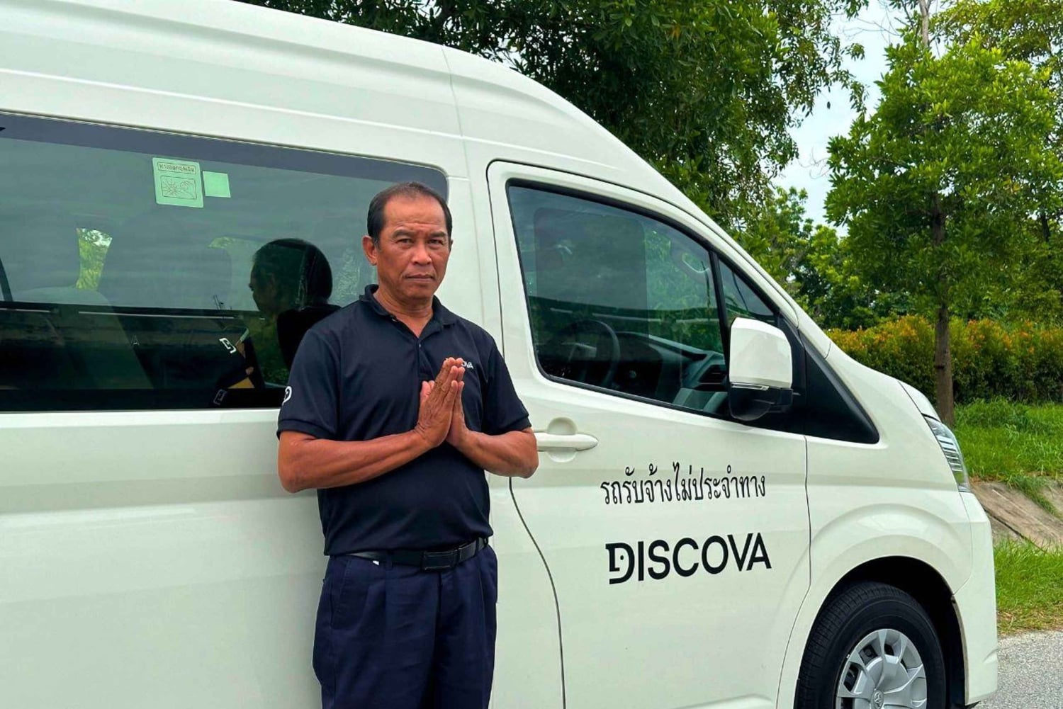 Bangkok: Suvarnabhumi lufthavn til hotel med varevogn og WiFi