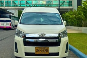Bangkok: Suvarnabhumi Airport to Hotel by Van and WiFi