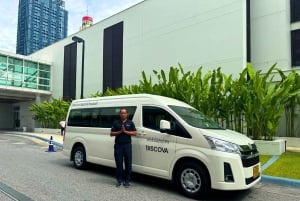 Bangkok: Suvarnabhumi lufthavn til hotel med varevogn og WiFi