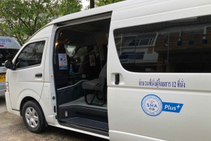 バンコク：スワンナプーム空港からホテルまでの送迎 - プライベートバン