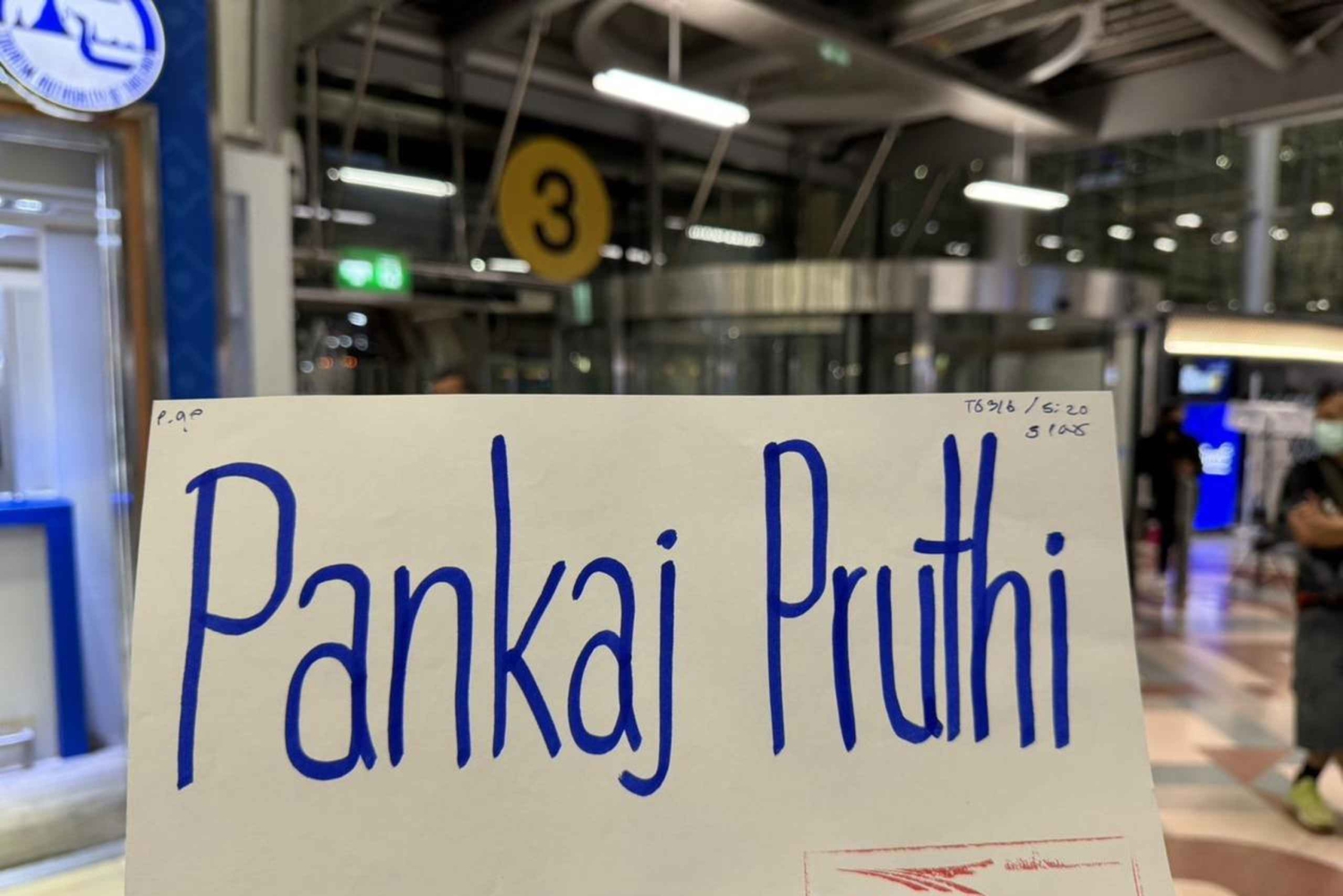 Trasferimento dall'aeroporto di Bangkok Suvarnabhumi a Pattaya