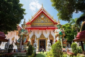 Bangkok: Temple Tour (Golden Buddha + Mini Reclining Buddha)