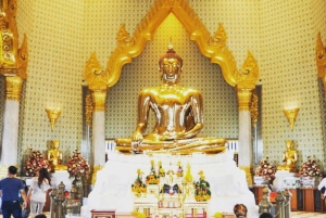 Bangkokissa: Buddha + Mini Reclining Buddha).