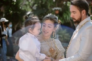 Bangkok: Ceremonia de boda budista tailandesa con sesión de fotos