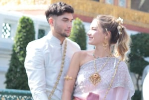 Bangkokissa: Bangkok: Thaimaalainen buddhalainen hääseremonia ja valokuvaus