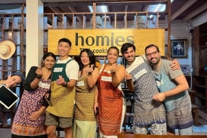Bangkok: Thai Cooking Class With 4 Dishes & Thai Drink