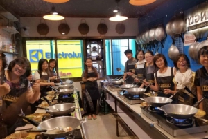 Bangkok: Tajska lekcja gotowania z wycieczką po targu