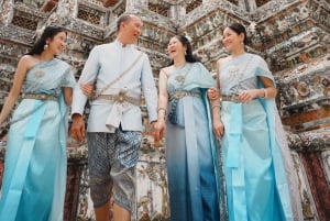 Bangkok : Location de costumes thaïlandais - Coiffure, maquillage et accessoires