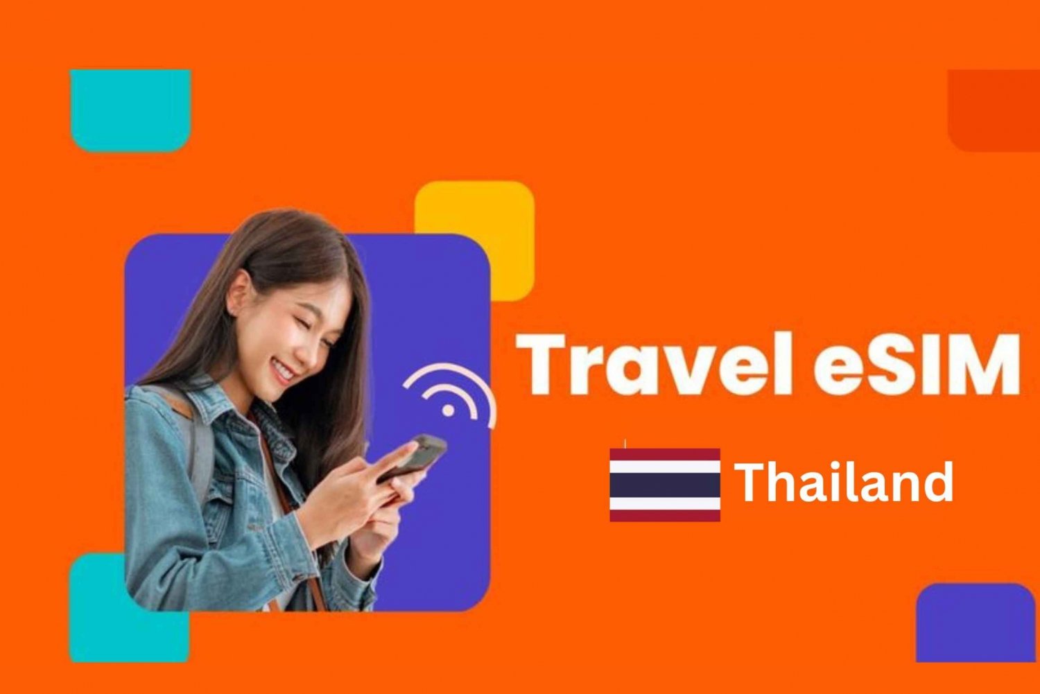 Bangkok: Thailand eSIM Data Plan for travel