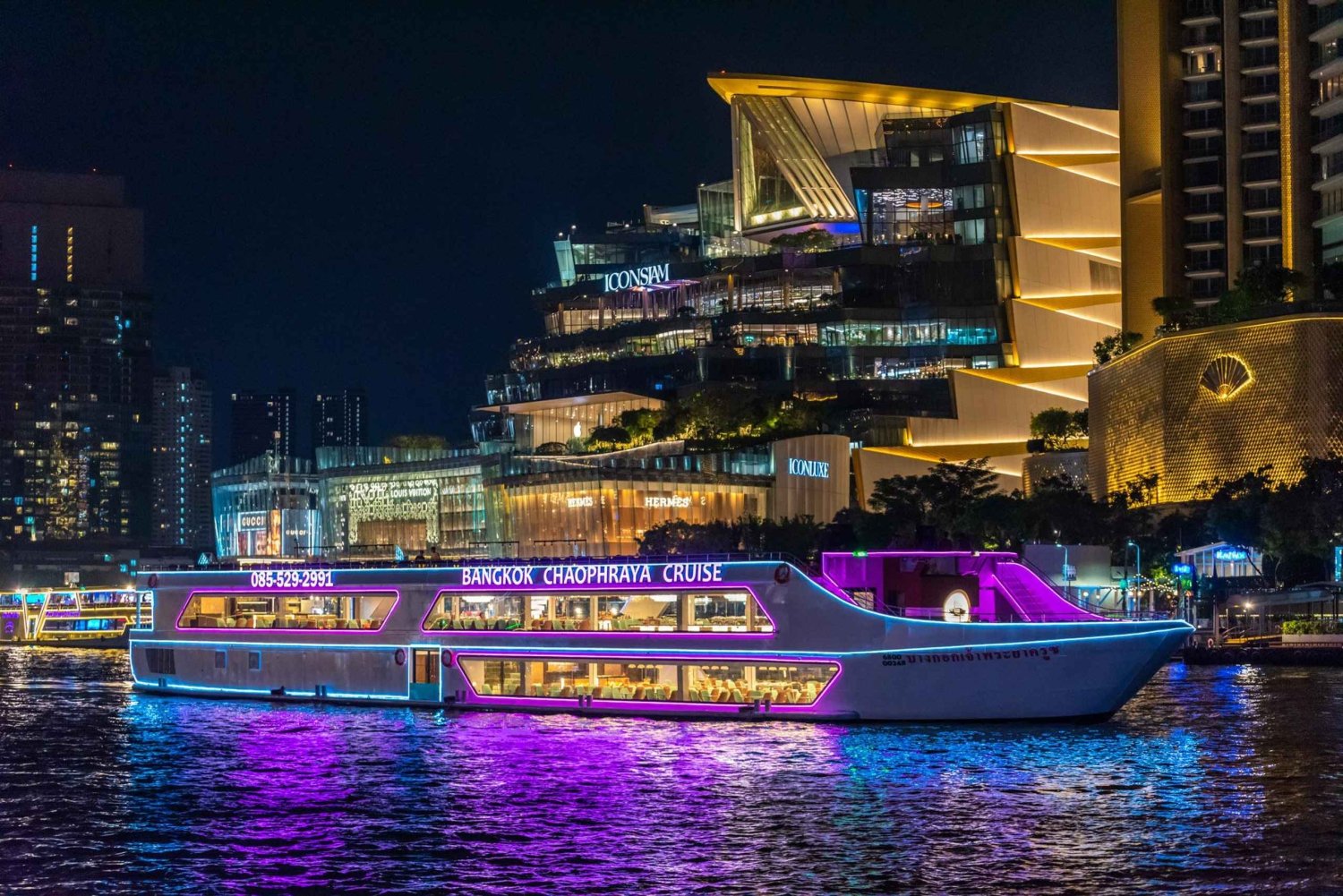 Bangkok: O mais novo cruzeiro de luxo 5 estrelas em Bangkok Chao Phraya