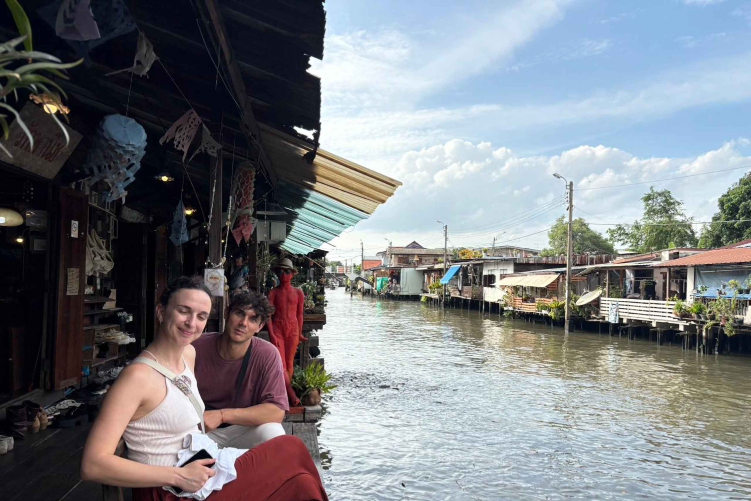 Bangkok : tour en bateau sur les canaux de Thonburi avec 3 arrêts
