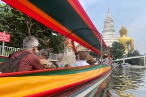 Bangkok : tour en bateau sur les canaux de Thonburi avec 3 arrêts