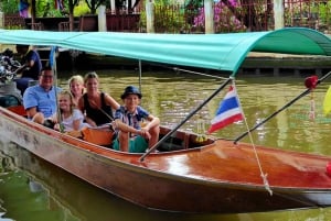 Bangkok: Thonburi Canals Cruise with Orchid Farm Visit