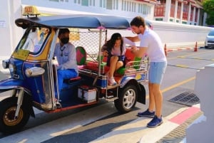 Spennende Tuk Tuk-tur i Bangkok (privat og alt inkludert)