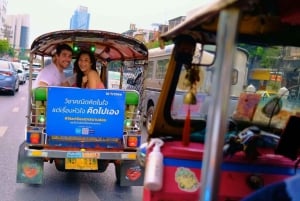 Passeio de Tuk Tuk emocionante em Bangkok (privado e com tudo incluído)