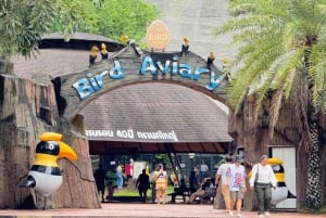 バンコクからムーデンまで：カオキアオ動物園へのプライベート送迎