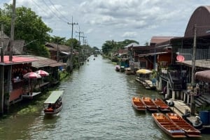 Bangkok: Mercato ferroviario e mercato galleggiante con giro in barca