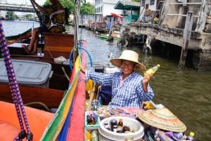 Bangkok Food Tour with Tuk Tuk and Private Boat Tour