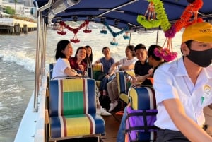 Bangkok: Tuk Tuk Boat Chao Phraya River & Canals Sightseeing