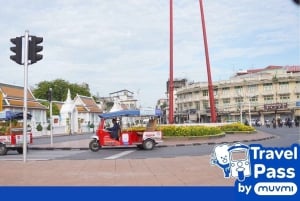 Bangkok: Tuk Tuk Day Pass App & Boat Chao Phraya River