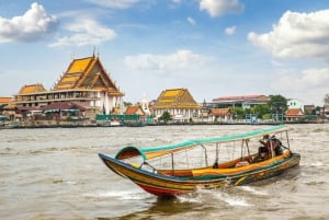 Bangkok: Tuk-Tuk Ride, Wat Arun, and Flower Market Tour