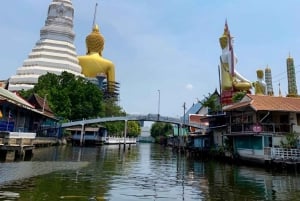 Bangkok: Paseo en lancha rápida Tuk Tuk por el río Chao Phraya