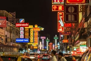 Bangkok Tuk-Tuk by Night with Chinatown Street Food Meal