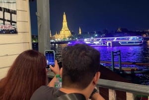 Bangkok: TUK TUK Tour Night Life Private z odbiorem z hotelu