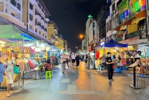 Bangkok: TUK TUK Tour Night Life Private med henting på hotellet