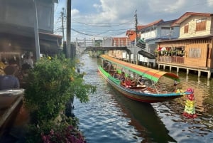 Bangkok Twilight : Canal caché, Grand Bouddha et temple