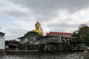 Bangkok Twilight : Hidden Canal, Big Buddha & temple