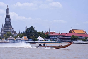 Crepúsculo em Bangkok: Canal Oculto, Grande Buda e Templo