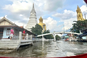Crepúsculo em Bangkok: Canal Oculto, Grande Buda e Templo