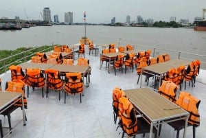 Bangkok: Unicorn Chao Phraya River middagskryssning