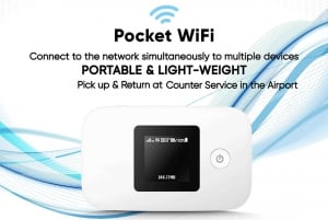 Bangkokissa: 4G Portable Pocket Wi-Fi vuokraus