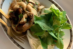 Bangkok: tour gastronomico vegetariano con giro in tuk tuk