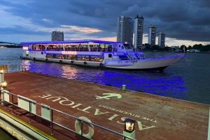 Bangkok: Vela Cruise Buffet Dinner på Chao Phraya