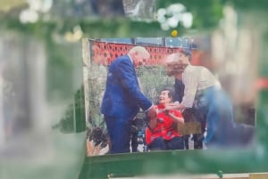 バンコク:ベスパツアー(歴史的建造物巡りと食の試食付き)