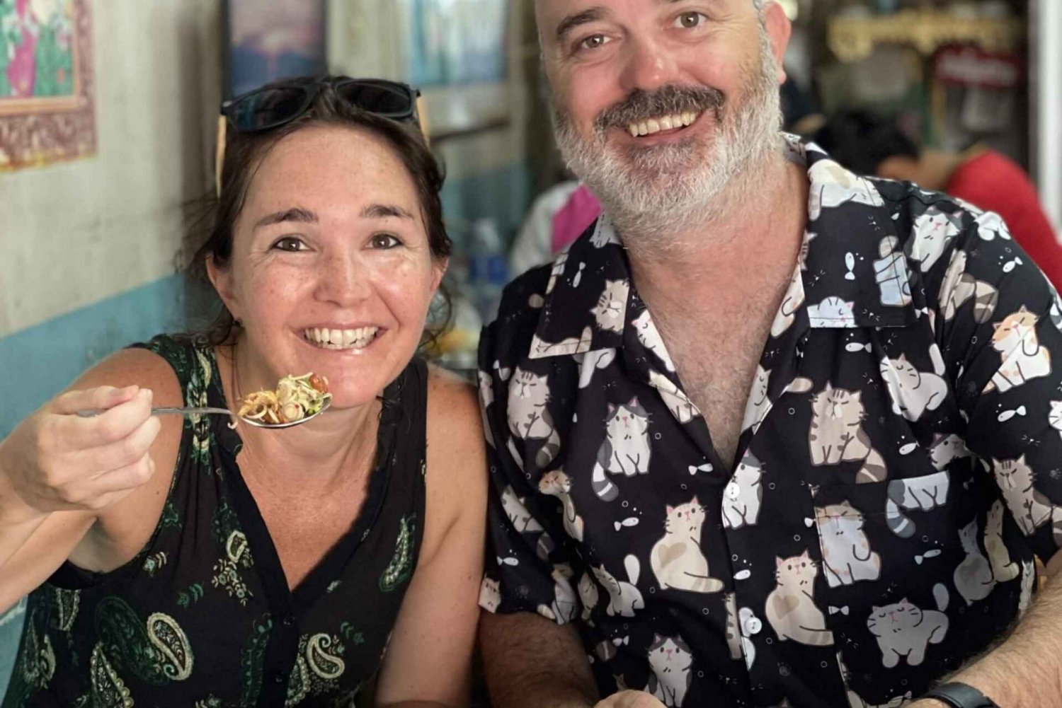 Bangkok: Excursão gastronômica à Vila do Amor (excursão particular)
