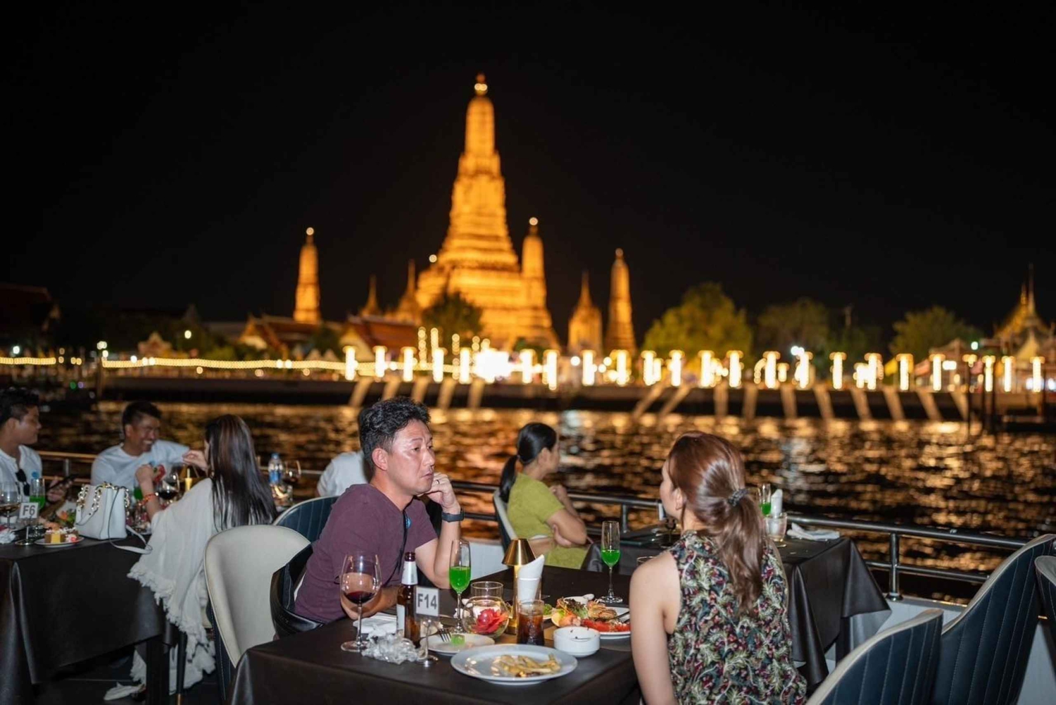 Bangkok: Viva Alangka Chao Phraya Middagskrydstogt