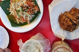 Tour a piedi di Bangkok : Tour gastronomico del viaggio con l'acquolina in bocca