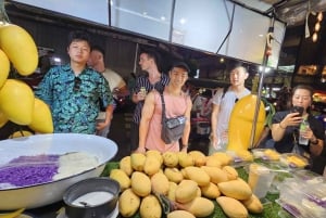 Tour a piedi di Bangkok : Tour gastronomico del viaggio con l'acquolina in bocca