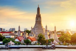 Bangkok: Wat Arun Tour guiado por você com áudio
