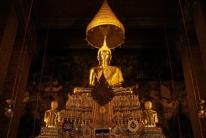 Bangkok: Excursão a pé privada de meio dia em Wat Pho e Wat Arun