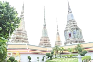 Bangkok : visite à pied privée d'une demi-journée de Wat Pho et Wat Arun