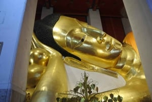 Bangkok : visite à pied privée d'une demi-journée de Wat Pho et Wat Arun