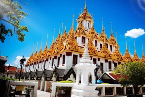 Bangkok: Wat Ratchanatdaram, Monte d'oro e Wat Trai Mit