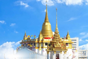 Bangkok: Wat Ratchanatdaram, Monte d'oro e Wat Trai Mit