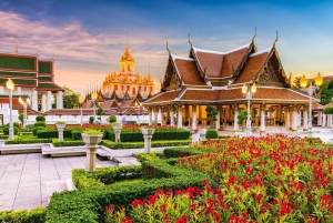 Bangkok: Wat Ratchanatdaram, Monte d'oro e Wat Trai Mit