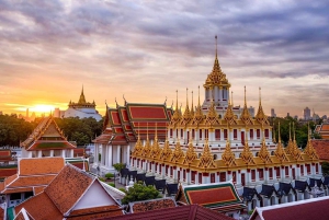 Bangkok: Wat Ratchanatdaram, Monte d'oro e Wat Trai Mit